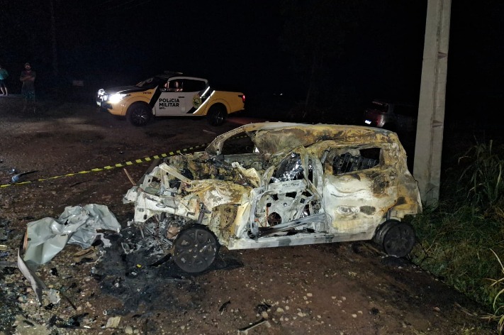 acidente-na-pr-471-termina-com-morte-e-veiculo-em-chamas-no-sudoeste-do-parana