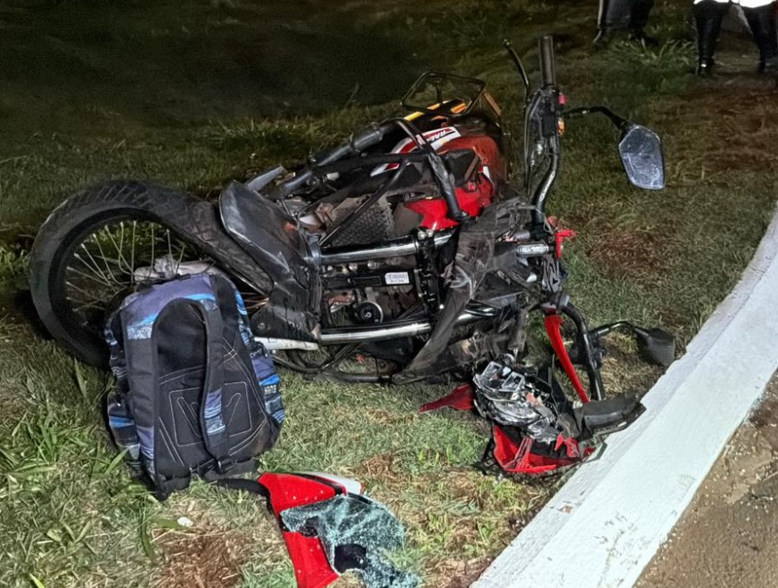 motociclista-fica-ferido-apos-acidente-em-novo-trevo-de-santa-tereza-do-oeste