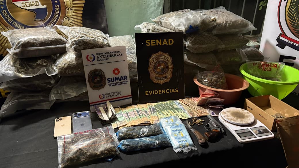senad-desarticula-esquema-de-trafico-de-drogas-em-pilar-com-apreensao-de-cocaina-e-armas
