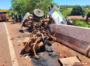 motorista-morre-em-acidente-com-caminhao-na-pr-239,-em-jesuitas