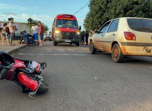 mulher-e-adolescente-ficam-feridos-em-batida-entre-scooter-eletrica-e-carro-em-cascavel