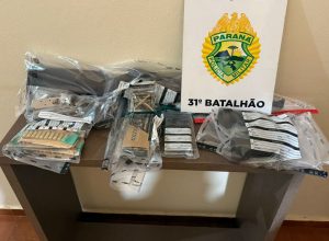 policia-apreende-fuzil,-pistola-e-municoes-em-cumprimento-de-mandado-em-palotina