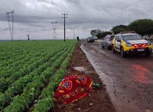 idoso-morre-atropelado-por-carro-na-pr-585,-em-sao-pedro-do-iguacu