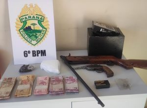 acao-conjunta-da-pm-apreende-drogas,-armas-e-municoes-apos-denuncias-em-catanduvas
