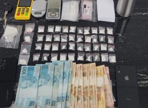 acao-da-rocam-prende-suspeito-de-trafico-por-delivery-e-apreende-cocaina-em-cascavel