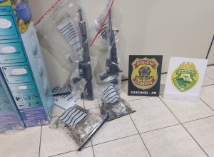 pf-e-pm-interceptam-encomenda-com-dois-fuzis-e-municoes-em-cascavel