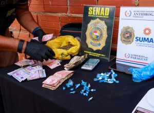 senad-desmantela-ponto-de-microtrafico-e-prende-mulher-em-luque,-no-paraguai
