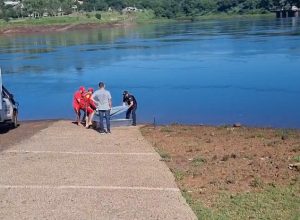 corpo-de-homem-desaparecido-e-encontrado-no-rio-parana,-em-foz-do-iguacu