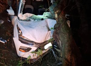 motorista-morre-apos-peca-de-caminhao-atingir-carro-na-pr-495,-em-missal