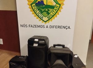 equipamento-de-som-e-apreendido-durante-acao-da-pm-em-cascavel