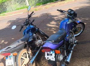 duas-motos-sao-recolhidas-por-irregularidades-no-bairro-morumbi,-em-cascavel