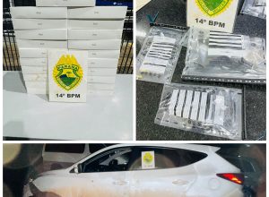 policia-militar-apreende-arma,-veiculo-e-mercadorias-apos-perseguicao-em-foz-do-iguacu