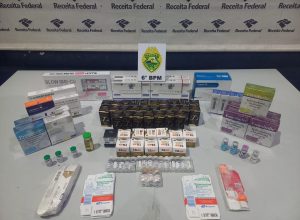 fiscalizacao-em-onibus-apreende-medicamentos-de-origem-paraguaia-em-cascavel