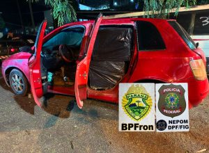 bpfron-e-policia-federal-apreendem-mil-pacotes-de-cigarros-contrabandeados-em-foz-do-iguacu