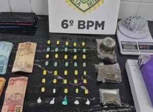 homem-com-tornozeleira-e-preso-com-maconha,-cocaina,-ecstasy-e-haxixe-em-cascavel